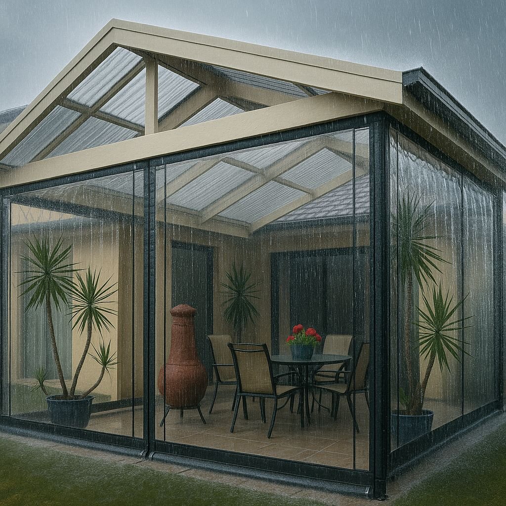 Motorised Monsoon Blinds